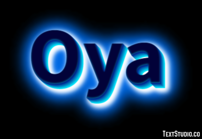 Oya Effet de Texte
