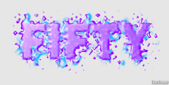 Fifty Text Effect