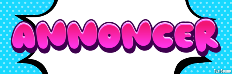 Annoncer Effet de Texte