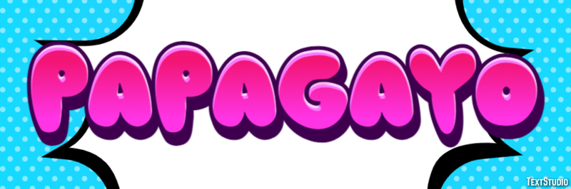 Papagayo Efecto de texto