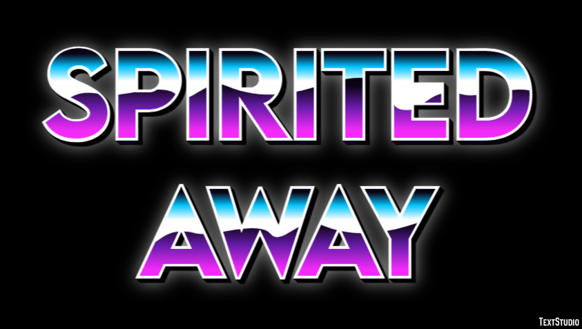 Spirited Away Text Effect