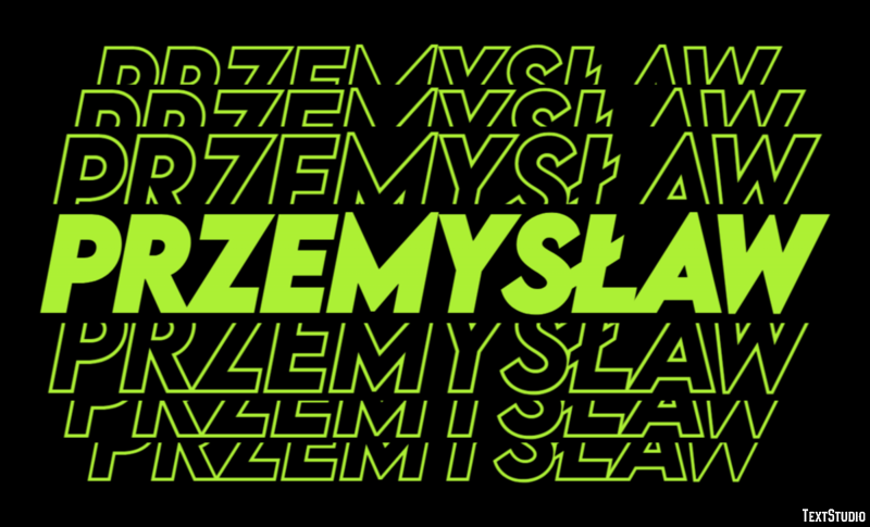 Przemysław Efekt tekstowy