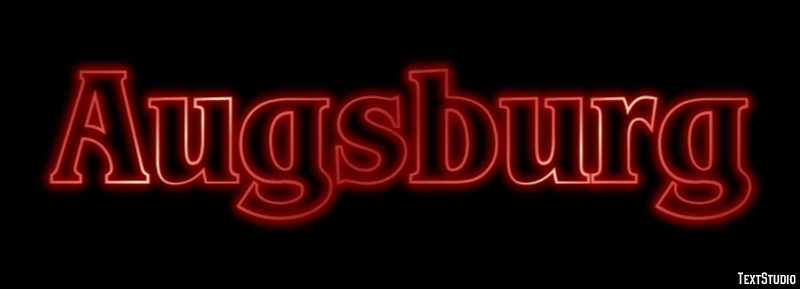 Augsburg Efekt tekstowy