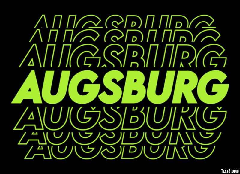 Augsburg Efekt tekstowy