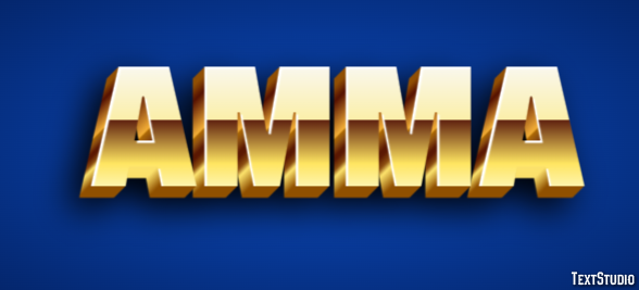 Amma Text Effect