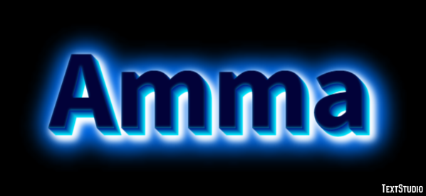 Amma Text Effect