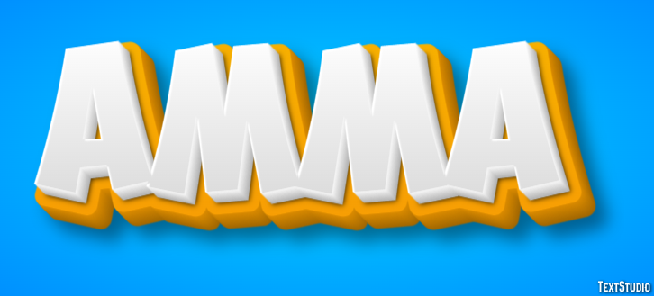 Amma Text Effect