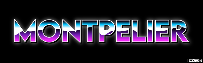 Montpelier Texteffekt