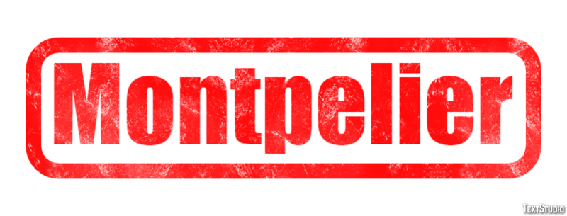 Montpelier Texteffekt