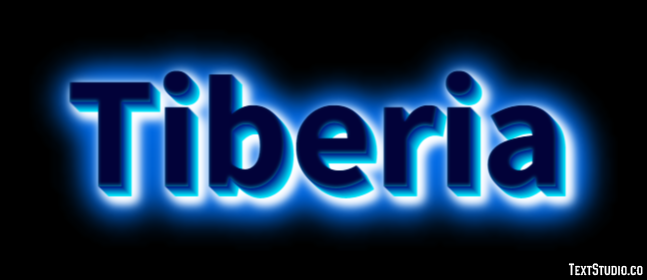 Tiberia Effetto testo