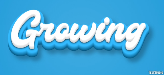 Growing Text Effect