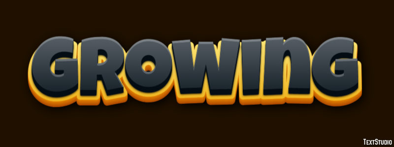 Growing Text Effect