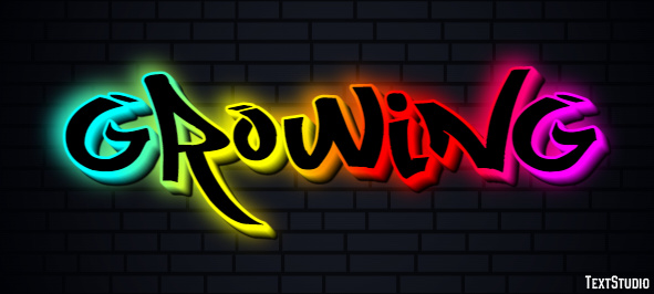 Growing Text Effect