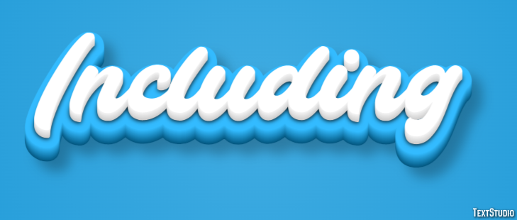 Including Text Effect
