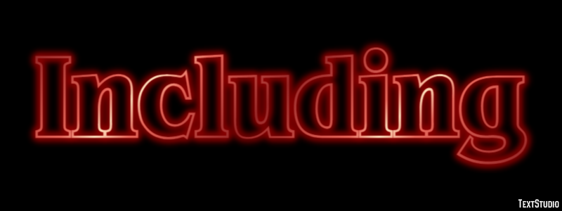 Including Text Effect