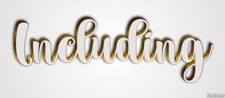 Including Text Effect