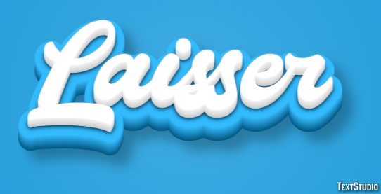 Laisser Effet de texte