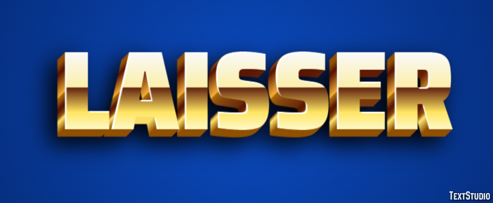 Laisser Effet de texte