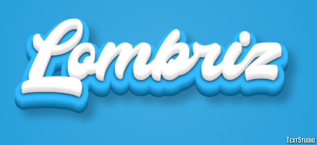 Lombriz Efecto de texto