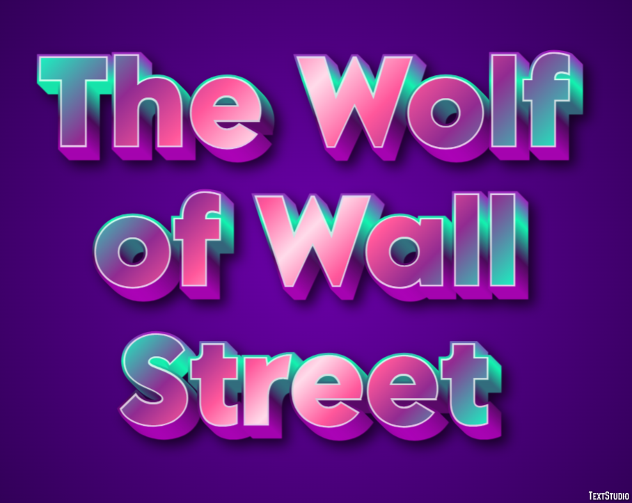 The Wolf of Wall Street Metin Efekti