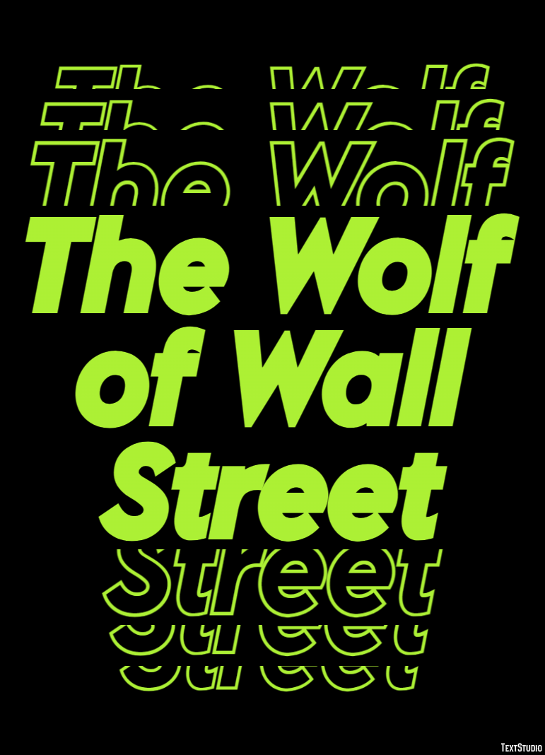 The Wolf of Wall Street Metin Efekti