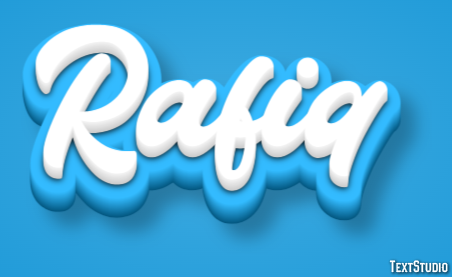 Rafiq Texteffekt