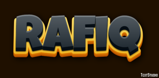 Rafiq Texteffekt