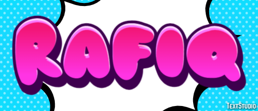 Rafiq Texteffekt