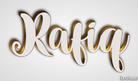 Rafiq Texteffekt