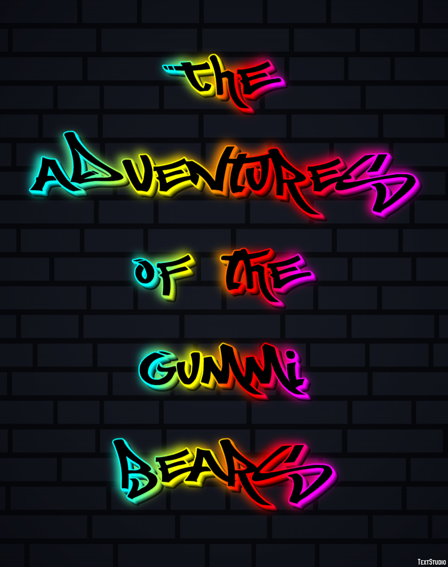 The Adventures of the Gummi Bears Text Effect