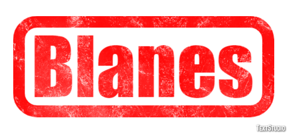 Blanes Efekt tekstowy