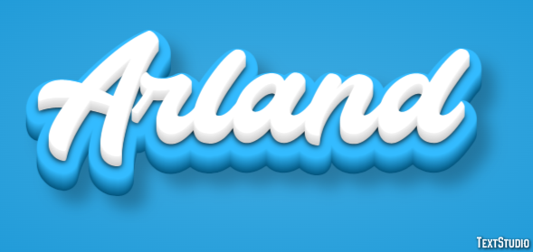 Arland Text Effect