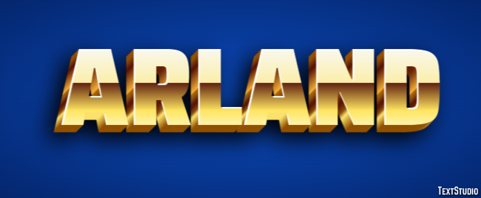 Arland Text Effect