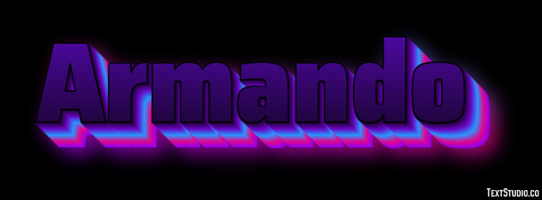 Armando Text Effect