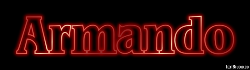 Armando Text Effect