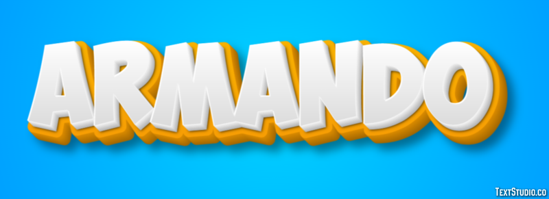 Armando Efeito de texto
