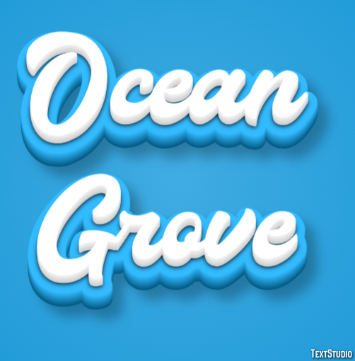 Ocean Grove Efekt tekstowy