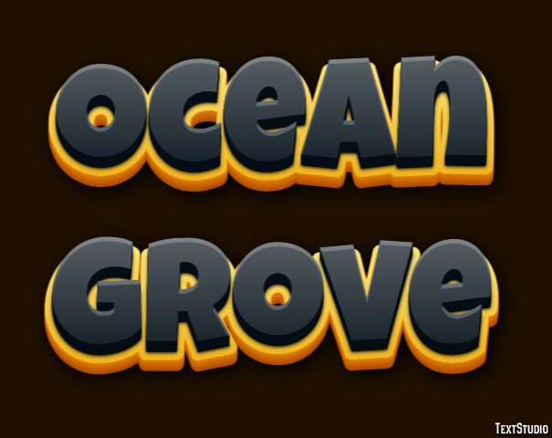 Ocean Grove Efekt tekstowy