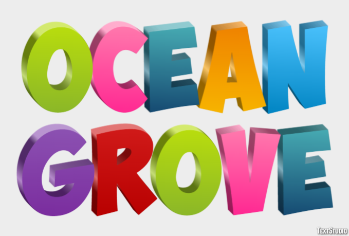 Ocean Grove Efekt tekstowy