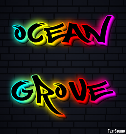 Ocean Grove Efekt tekstowy