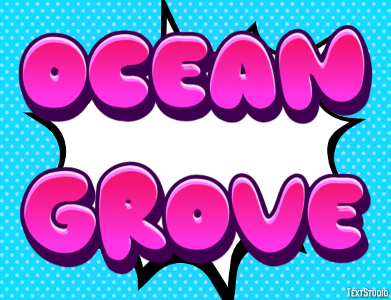 Ocean Grove Effetto testo