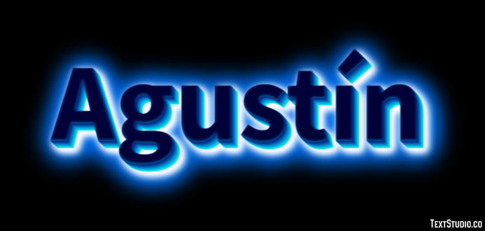 Agustín Efecto de Texto