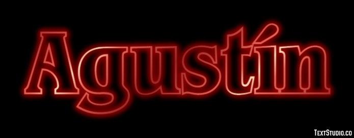 Agustín Efecto de Texto