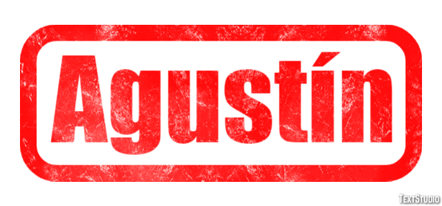 Agustín Efecto de Texto