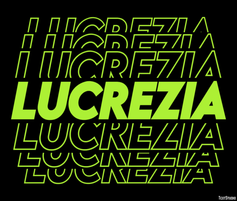 Lucrezia Effetto testo