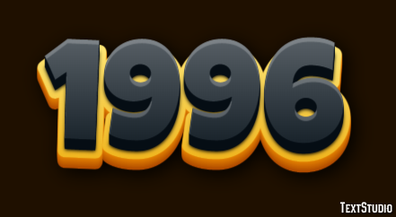 1996 Text Effect