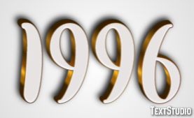 1996 Text Effect
