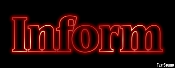 Inform Metin Efekti