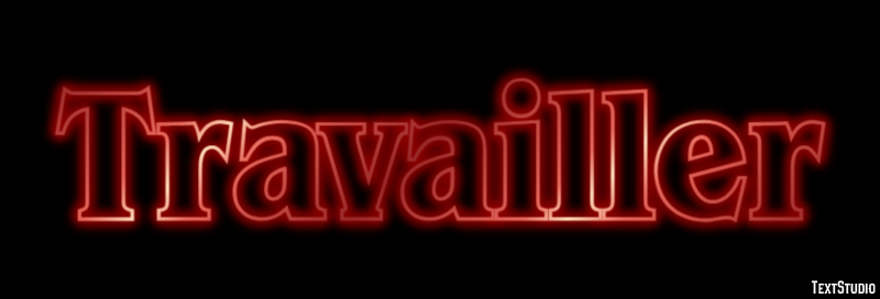 Travailler Эффект текста