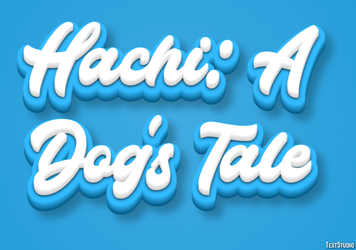 Hachi: A Dog's Tale Metin Efekti